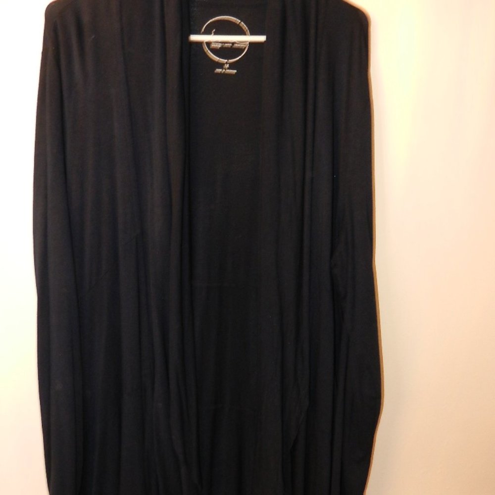 INTERNATIONAL CONCEPTS  NAVY WATERFALL JACKET